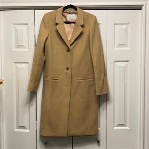 Babaton Silk Lined Wool Coat